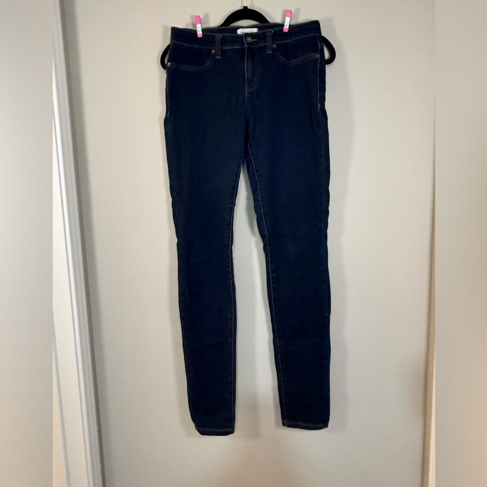 Lila Ryan Women’s Jeans Skinny Leg Low Rise Dark Sz 29 Long 33” Excellent